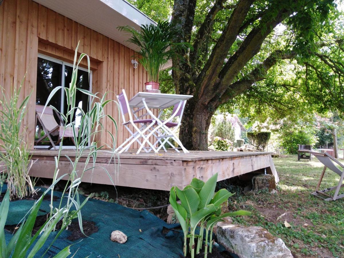Le Chalet Du Bord De L'Eau Sainte-Terre Exteriér fotografie